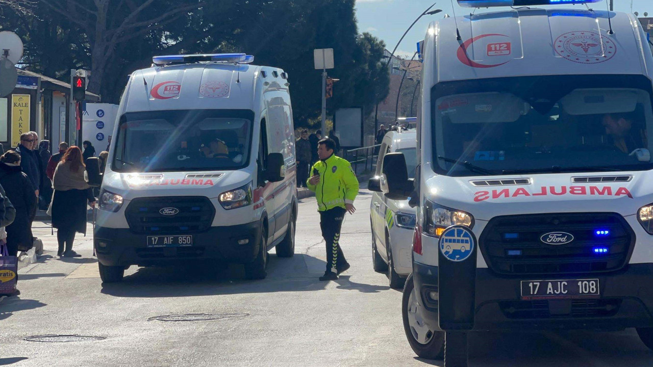 O fren felaketi getirdi: Halk otobüsünde dehşet anları