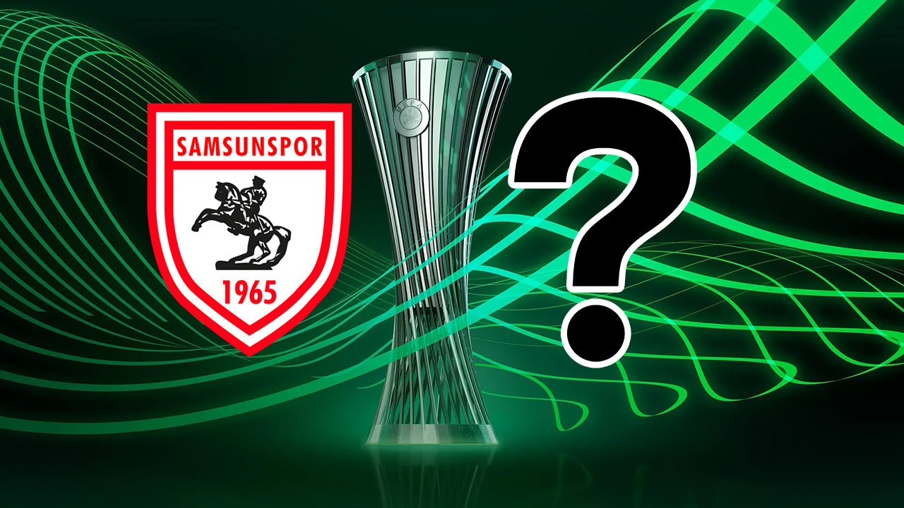 Samsunspor’un Konferans Ligi’ndeki rakibi belli oldu