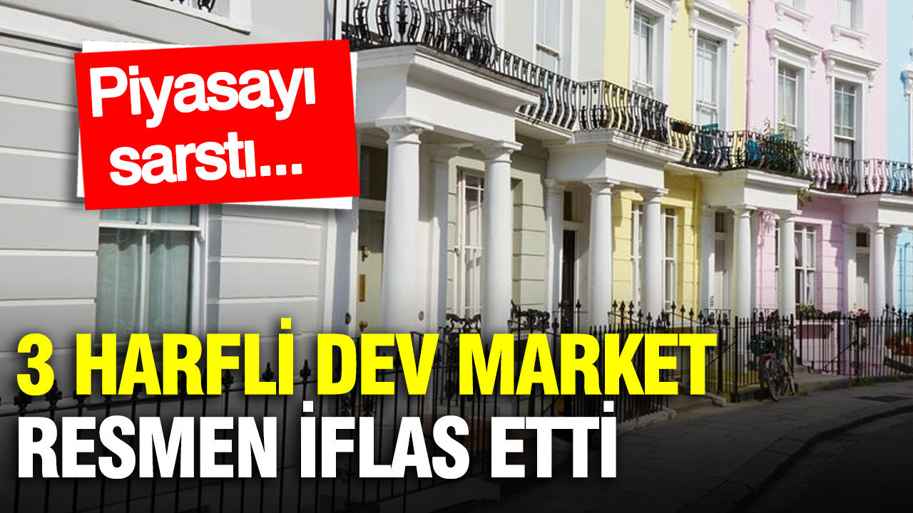 3 harfli finansal market şirketi iflas etti: Kredi piyasasını sarstı