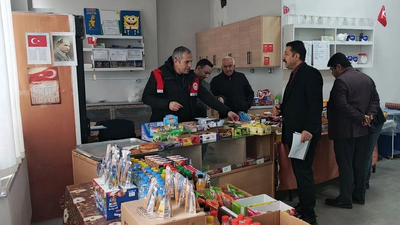 Adıyaman’da kantinlere denetim