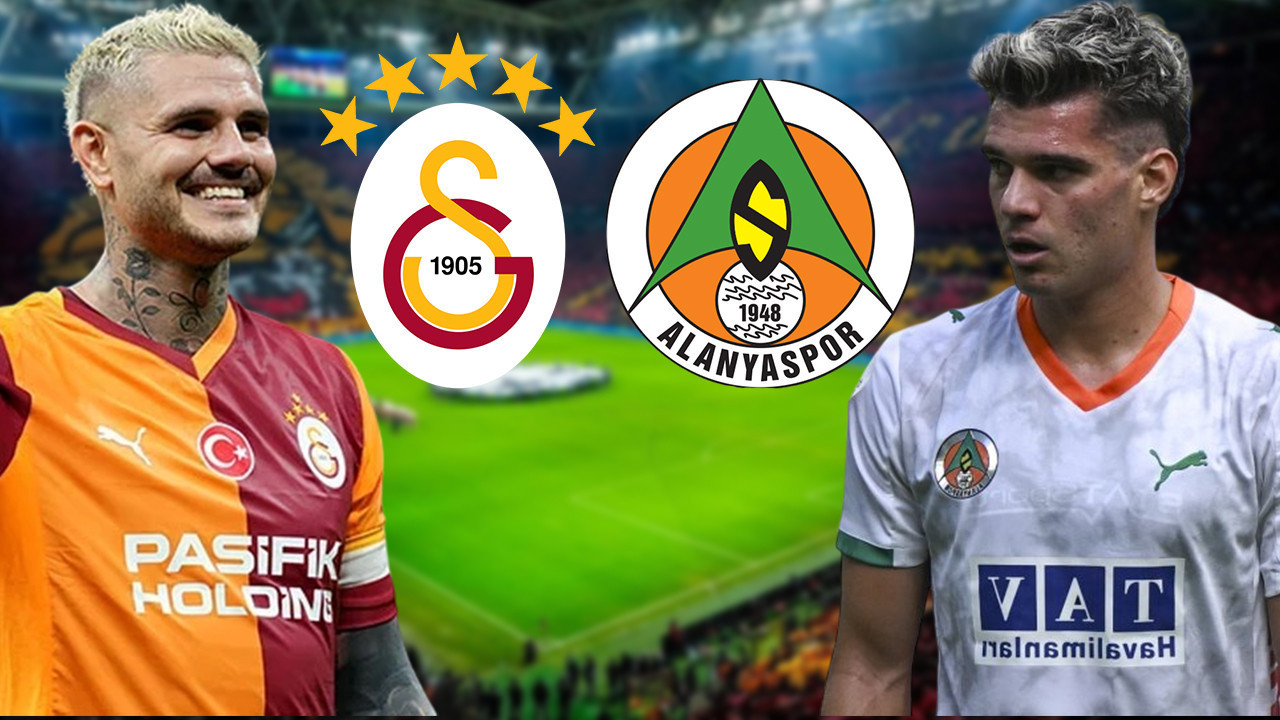 Galatasaray-Alanyaspor maçı saat kaçta, hangi kanalda? Muhtemel 11'ler