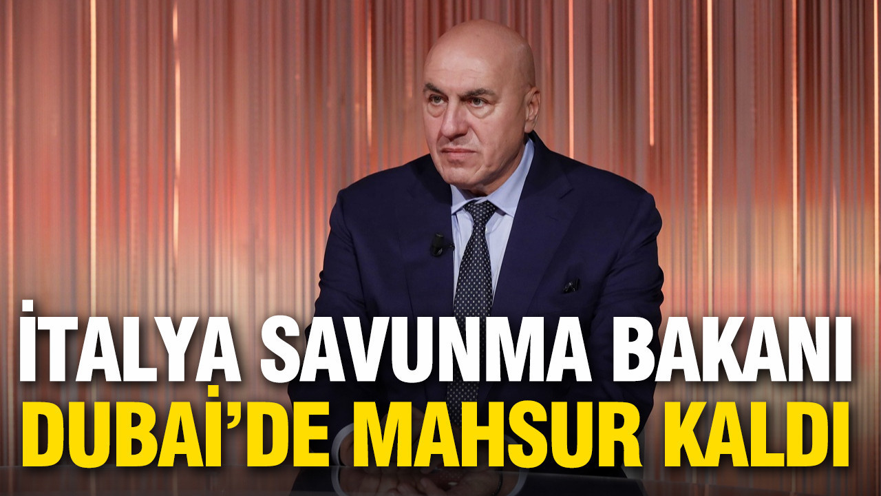 İtalya Savunma Bakanı Dubai’de mahsur kaldı