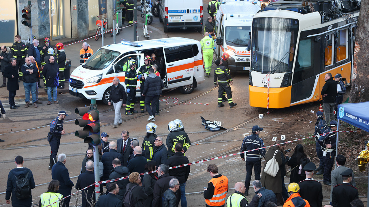 Milano’da tramvay faciası: 2 ölü, 38 yaralı