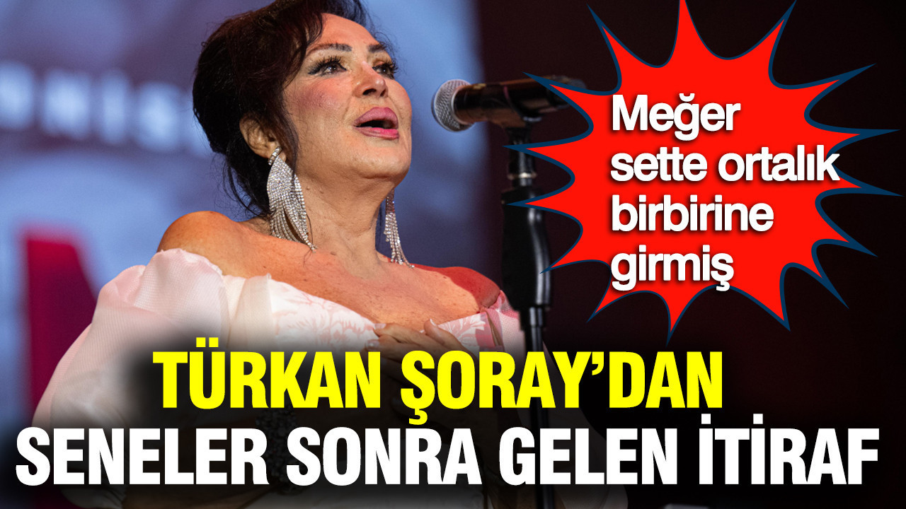 Türkan Şoray’dan seneler sonra gelen itiraf: Meğer sette ortalık birbirine girmiş