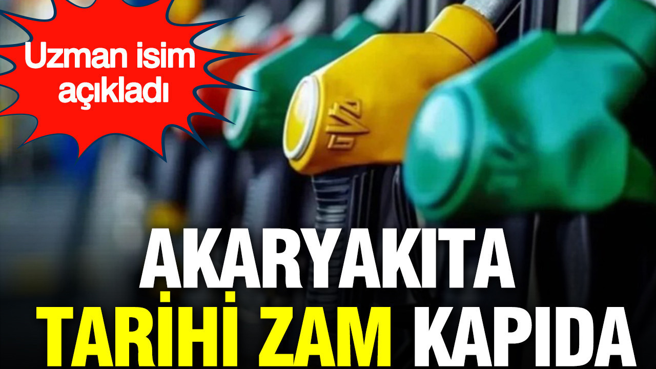 Akaryakıta zam kapıda: Filiz Eryılmaz açıkladı