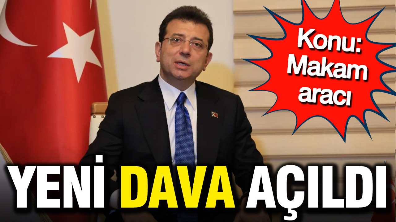 Ekrem İmamoğlu'na bir dava daha açıldı: 2 yıla kadar hapsi isteniyor