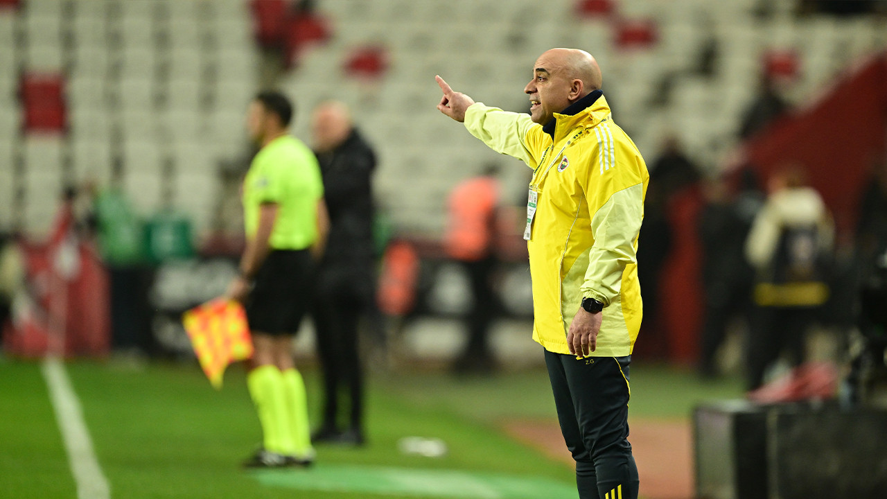 Fenerbahçe Teknik Sorumlusu Zeki Murat Göle puan kaybının sebebini açıkladı