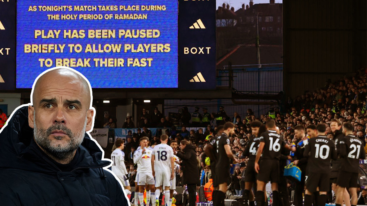 Guardiola iftar molasını yuhalayan Leeds taraftarına haddini bildirdi