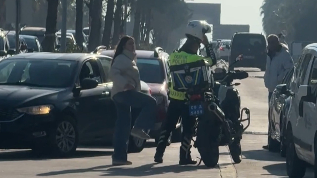 MSÜ sınavında panik: Genç kızın imdadına motorize tim yetişti