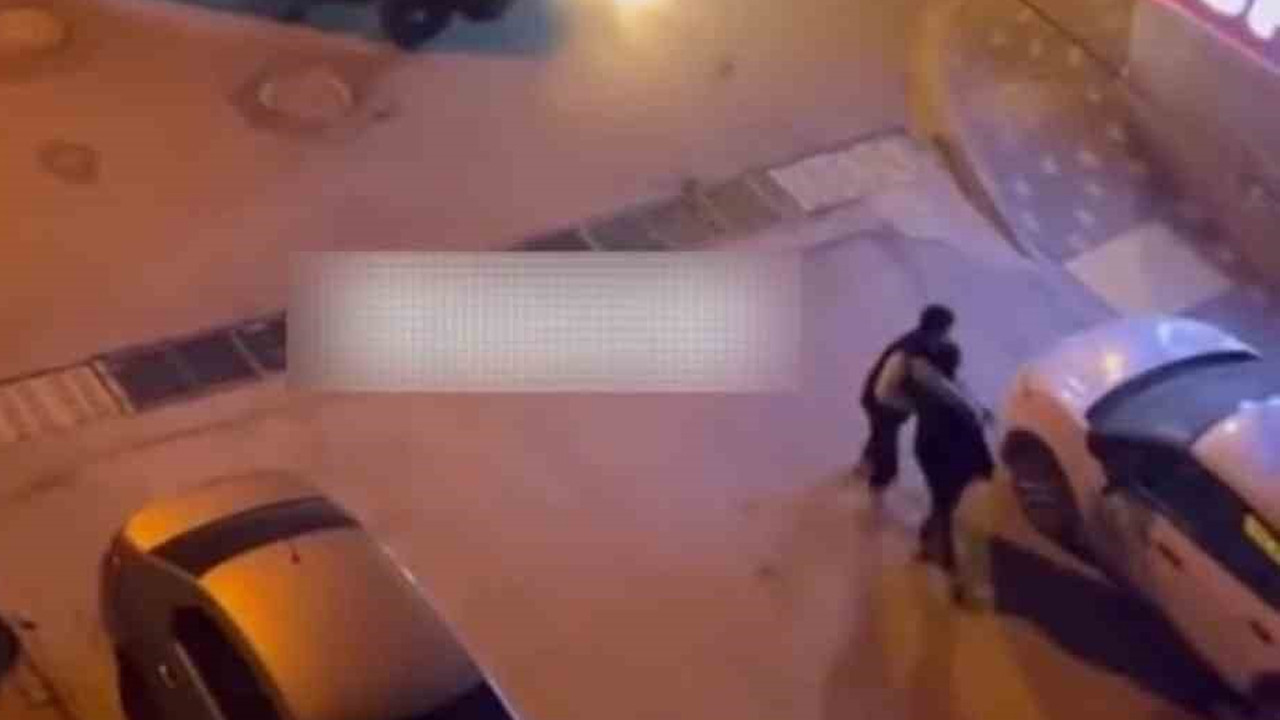 Çankırı’da iki grup arasındaki kavga kamerada