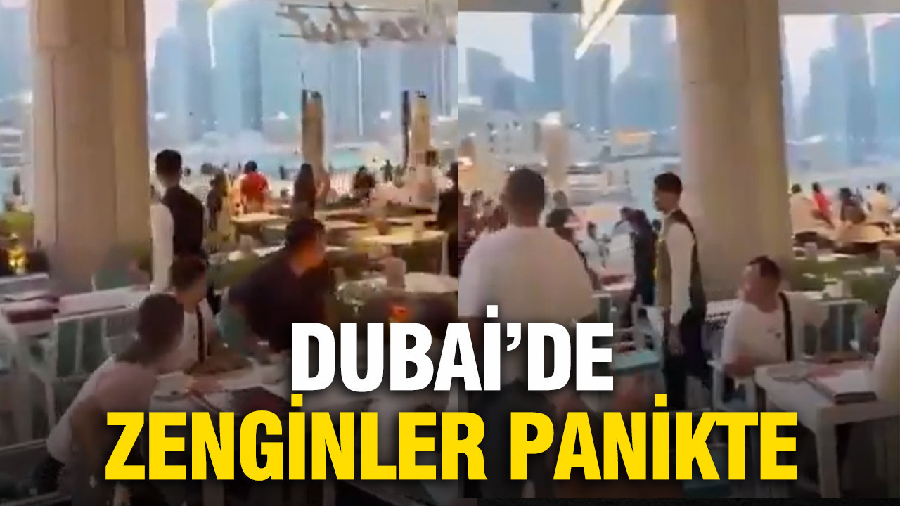 Dubai'de zenginler panikte: Top atışını İran saldırısı zannettiler