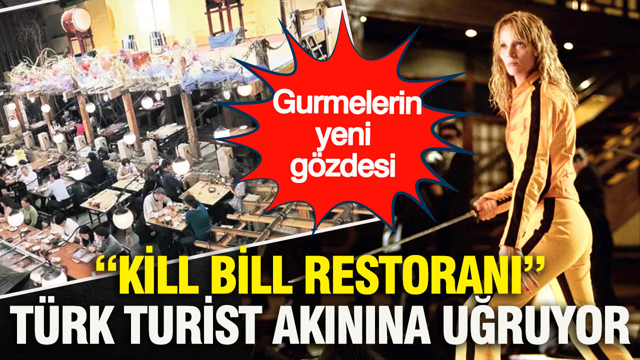 Gurmelerin yeni gözdesi: Tokyo’daki “Kill Bill Restoranı” Türk turist akınına uğruyor