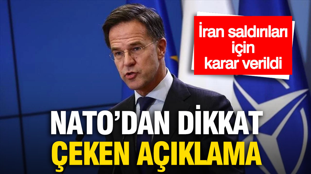 NATO, İran saldırılarına destek veriyor...