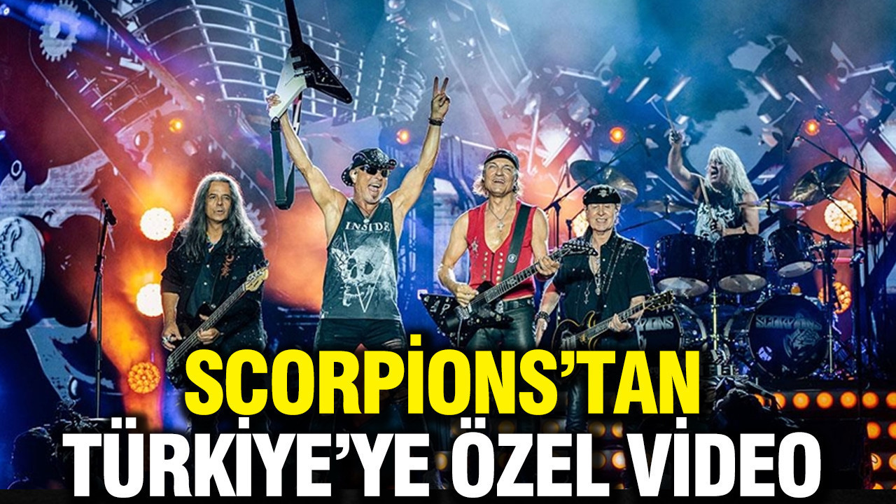 Scorpions’tan Türkiye’ye özel video: “İstanbul’u kasırga gibi sallayacağız”