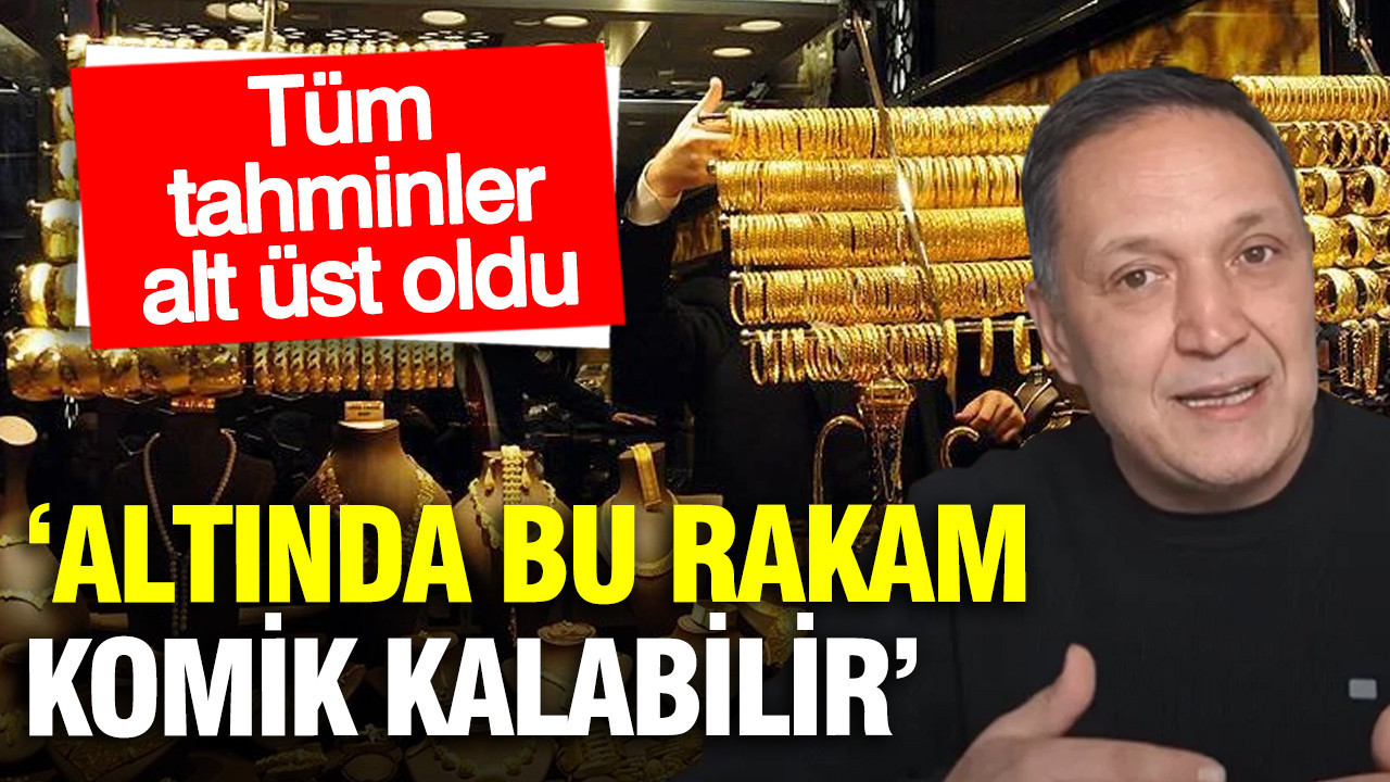Selçuk Geçer’den çok konuşulacak altın açıklaması: Bu rakam komik kalabilir