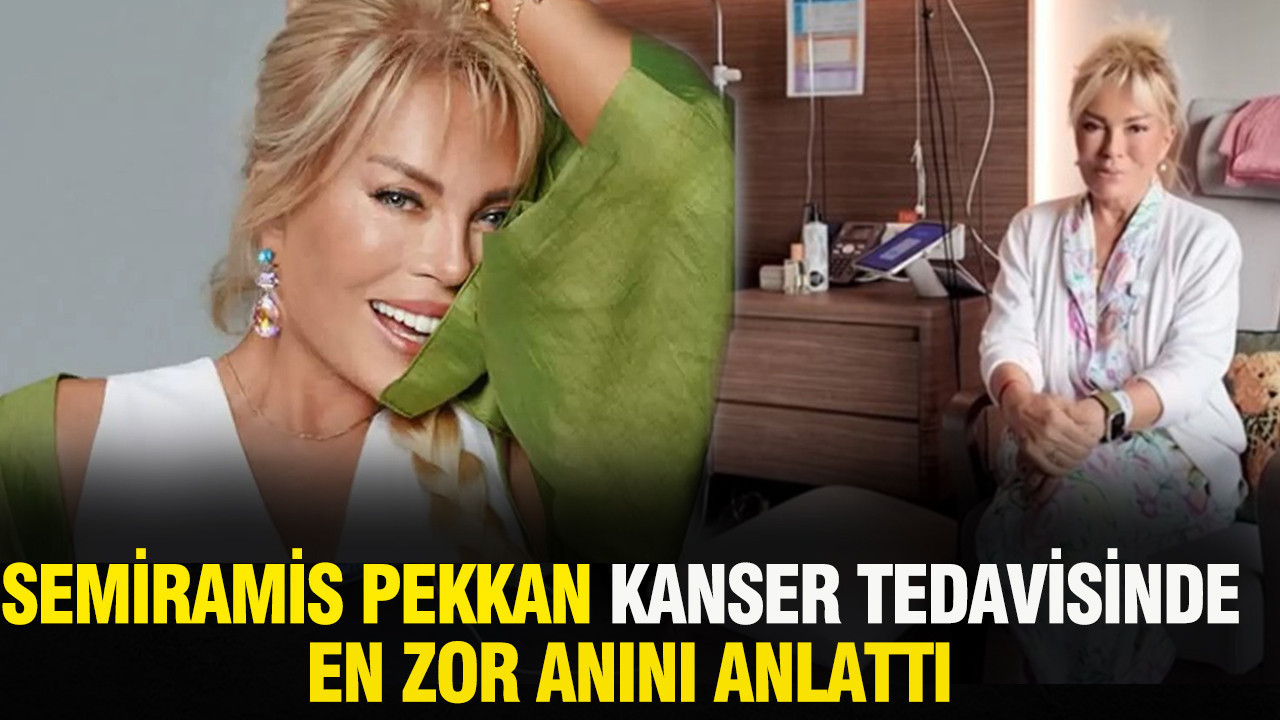 Semiramis Pekkan kanser tedavisinde en zor anı anlattı: Saçım bir gecede dökülünce panik oldum