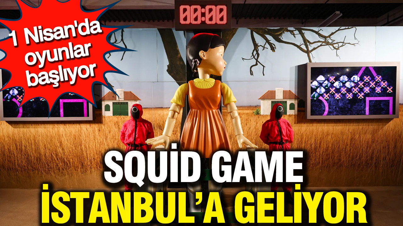 Squid Game İstanbul’a geliyor: 1 Nisan’da Metrocity’de