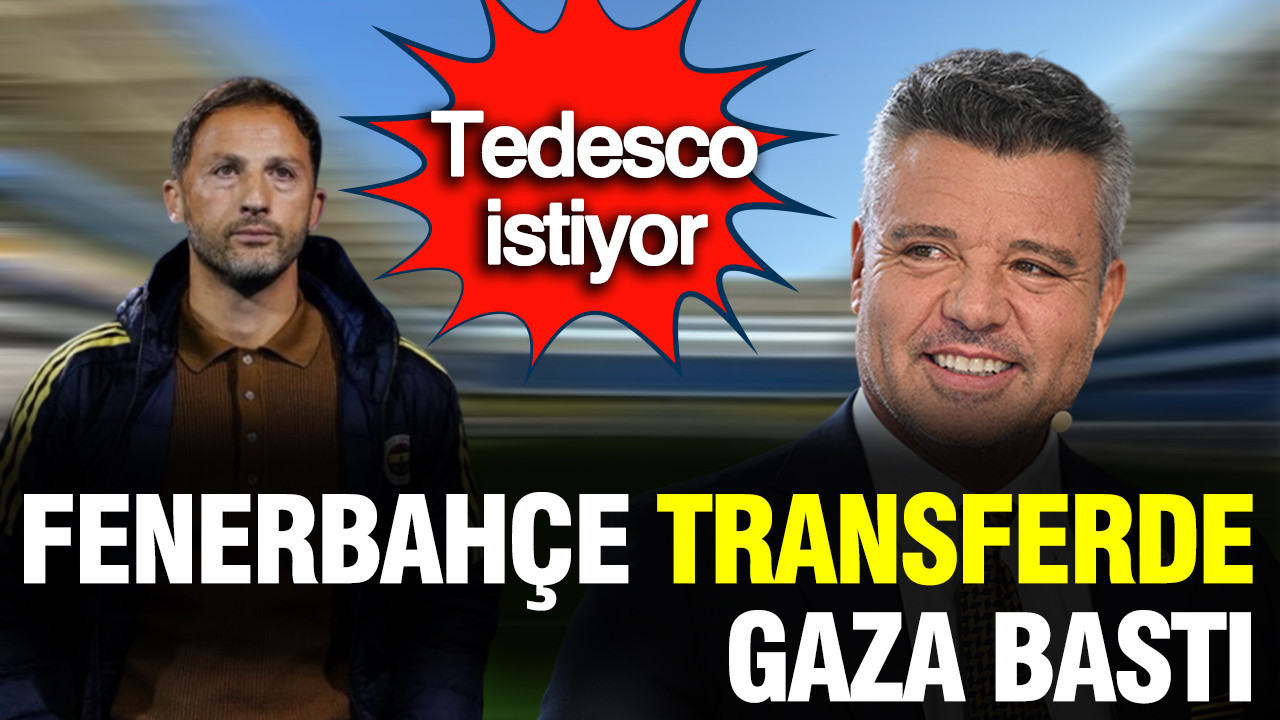 Fenerbahçe transferde gaza bastı: Tedesco hemen istedi