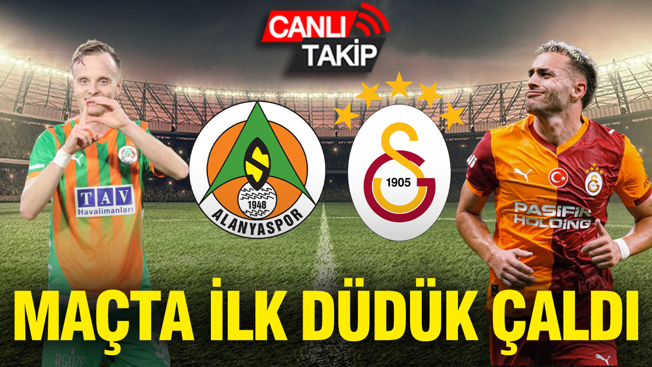 Alanyaspor - Galatasaray (Canlı anlatım)
