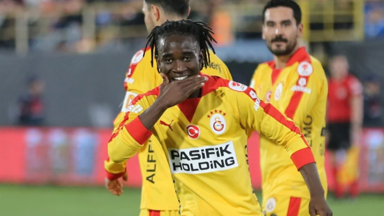 Galatasaraylı Nhaga'nın hedefinde Beşiktaş maçı var
