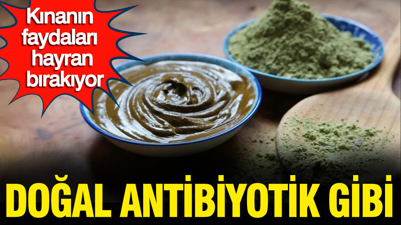 Kına ile kimyasal ürünlere veda edin: Faydaları akıllara zarar