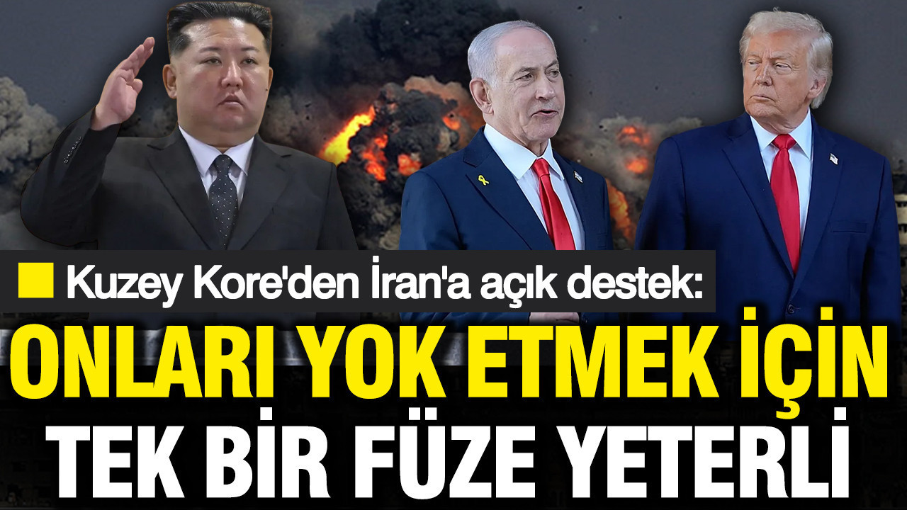 Kuzey Kore’den İran’a füze desteği: Kim Jong Un’dan İsrail uyarısı