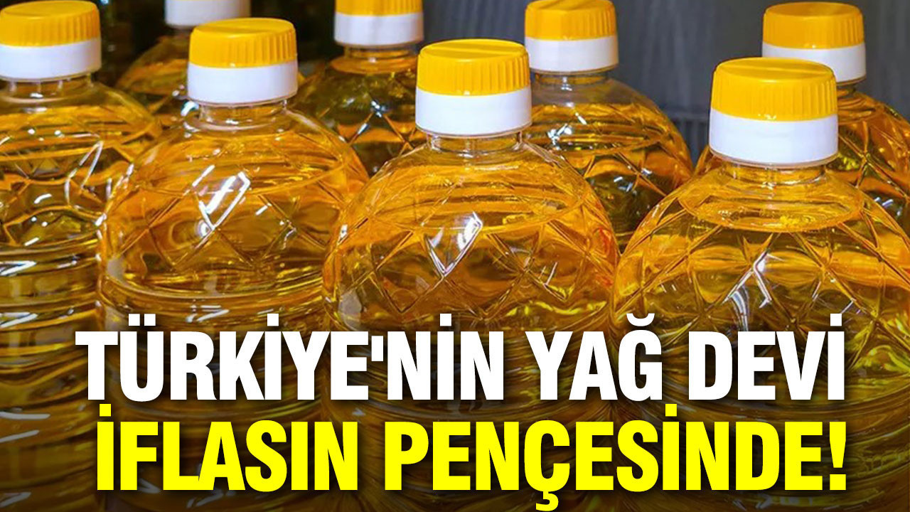 Türkiye'nin 90 yıllık yağ devi iflasın pençesinde