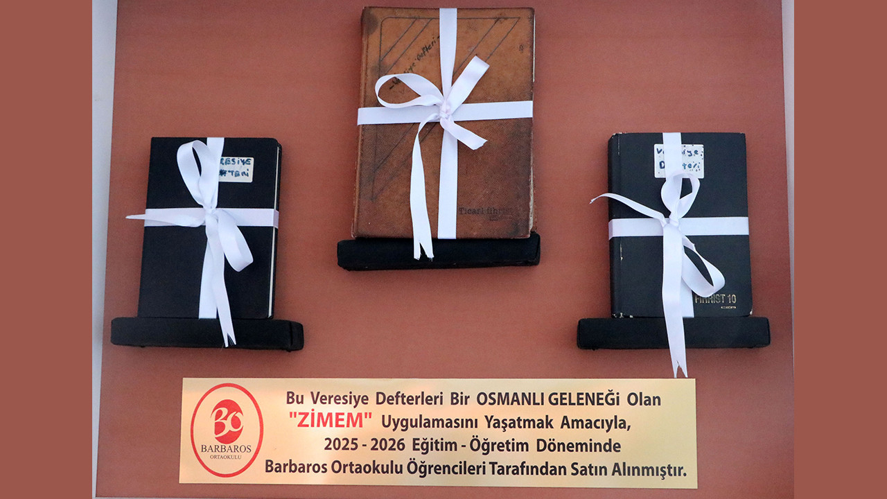 Öğrencilerden asırlık vefa: Osmanlı'daki zimem defteri mirası canlandı