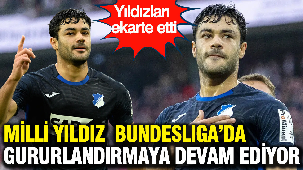 Milli yıldız Ozan Kabak, Bundesliga'da gururlandırmaya devam ediyor