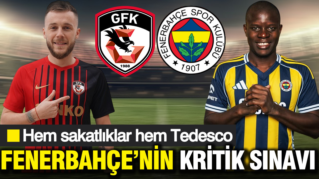 Hem sakatlıklar hem Tedesco: Fenerbahçe’nin kritik sınavı