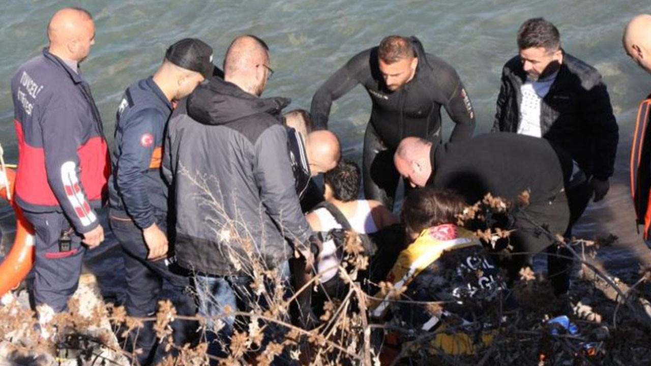 Feci kaza: Araç baraj gölüne uçtu