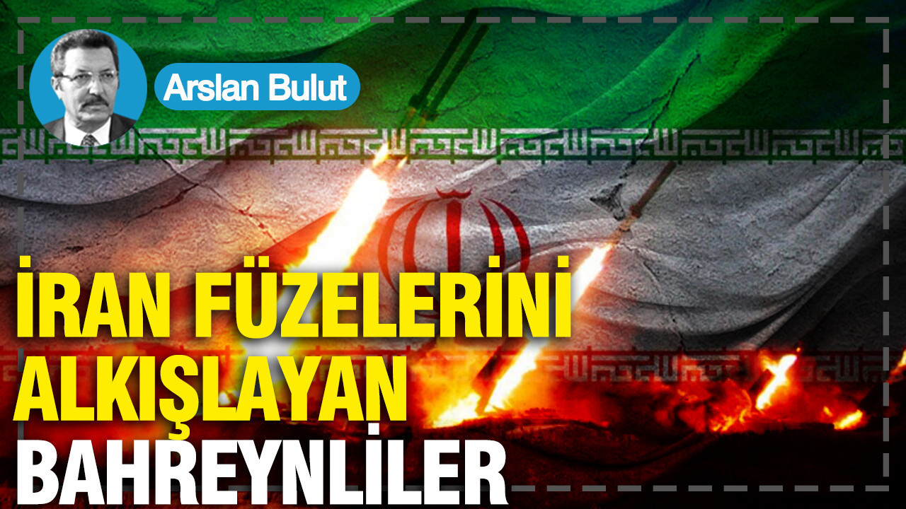 İran füzelerini alkışlayan Bahreynliler