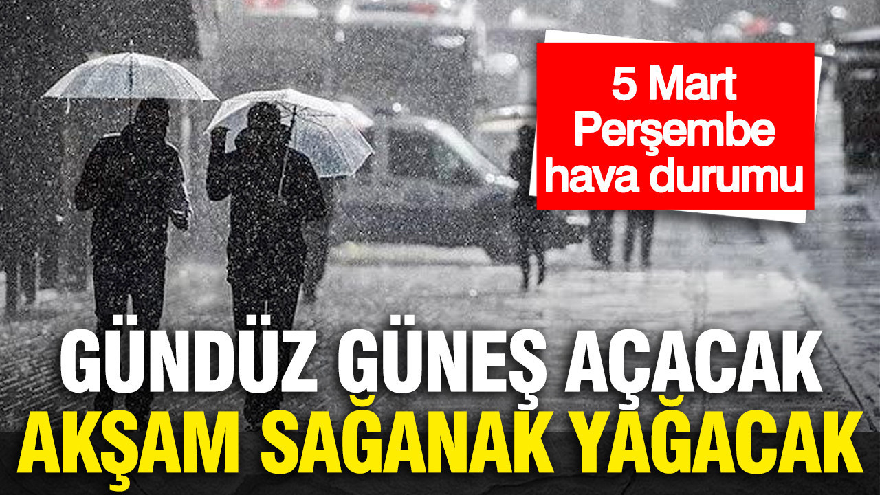 İstanbul'da bir günde iki mevsim; Meteoroloji açıkladı (5 Mart Perşembe)