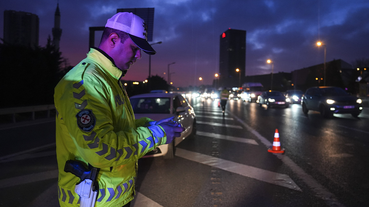 İstanbul'da dron destekli taralı alan ihlali uygulaması