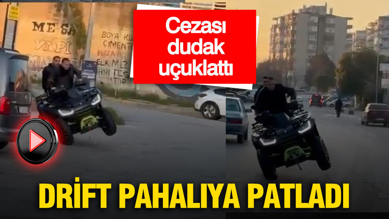İzmir’de drift yapan sürücü tespit edildi: Cezası dudak uçuklattı