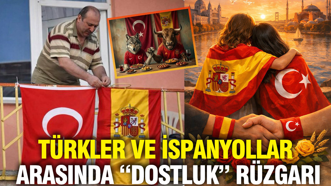 Türklerle İspanyolların dostluğu viral oldu