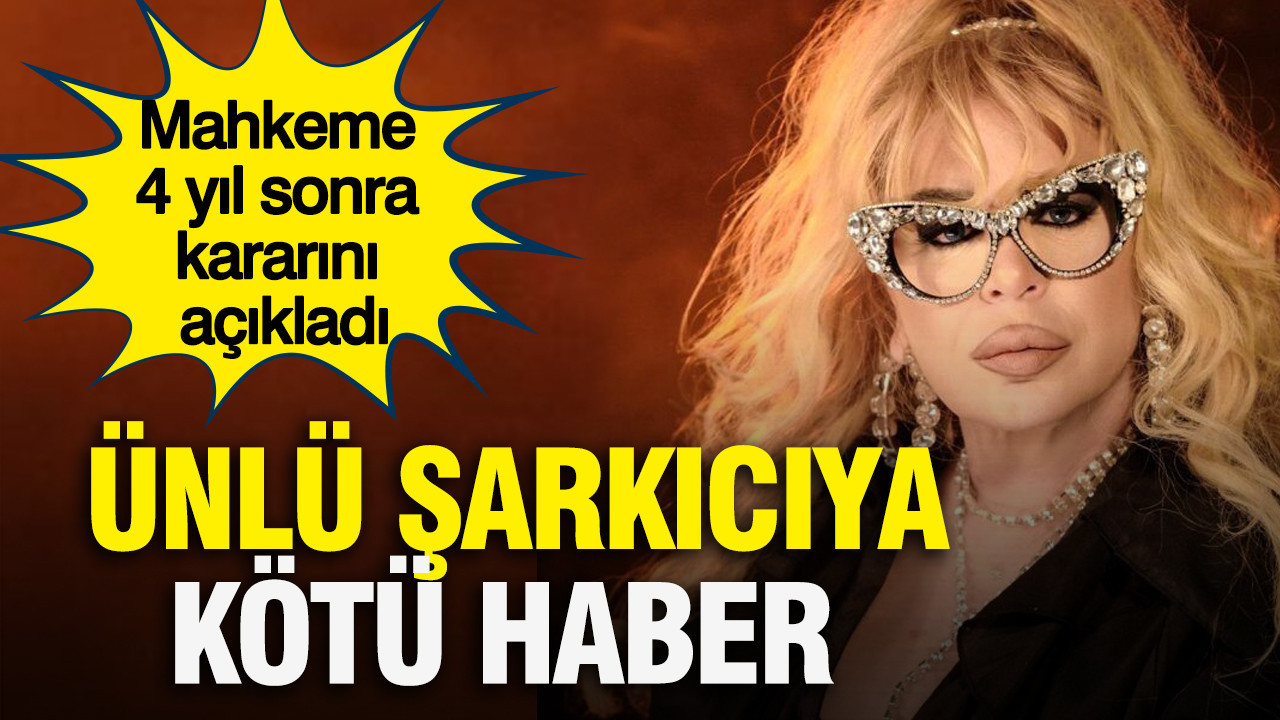 Zerrin Özer’e kötü haber: Mahkeme 4 yıl sonra kararını açıkladı