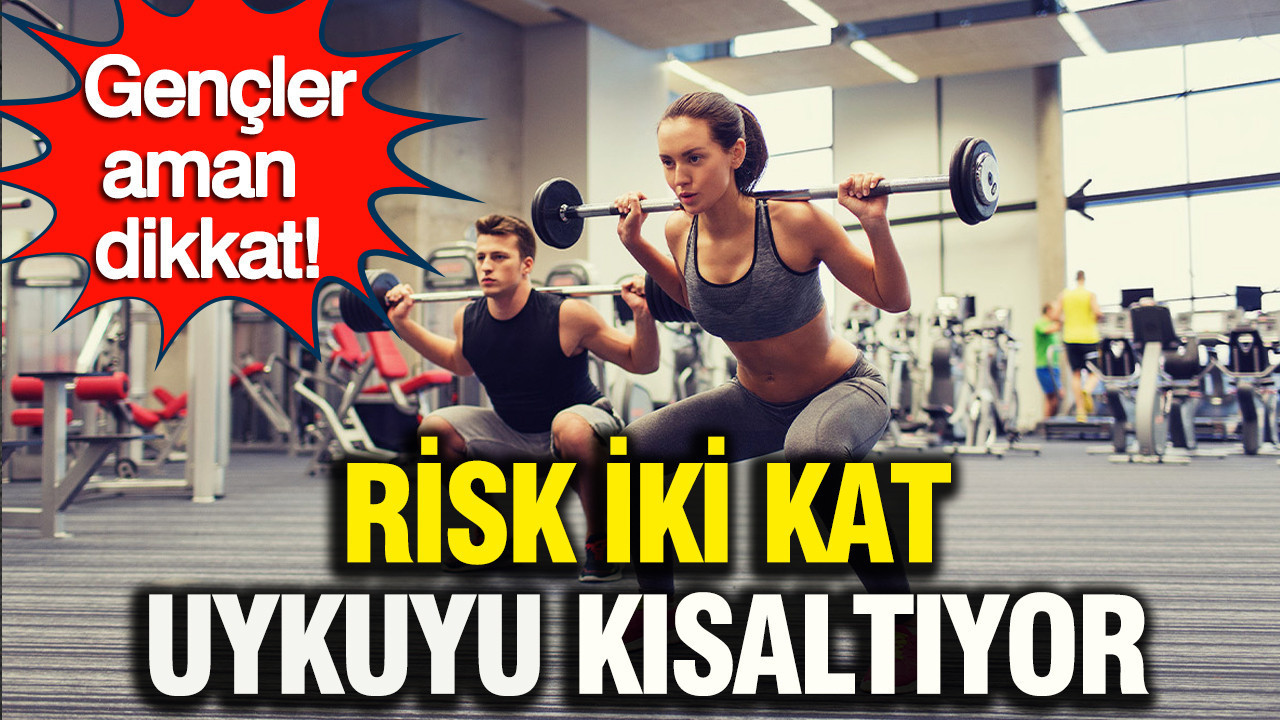 Gençler aman dikkat: Spor salonu tozları uykuyu çalıyor: Bir porsiyonu standart kahvenin birkaç katı kafein bombası