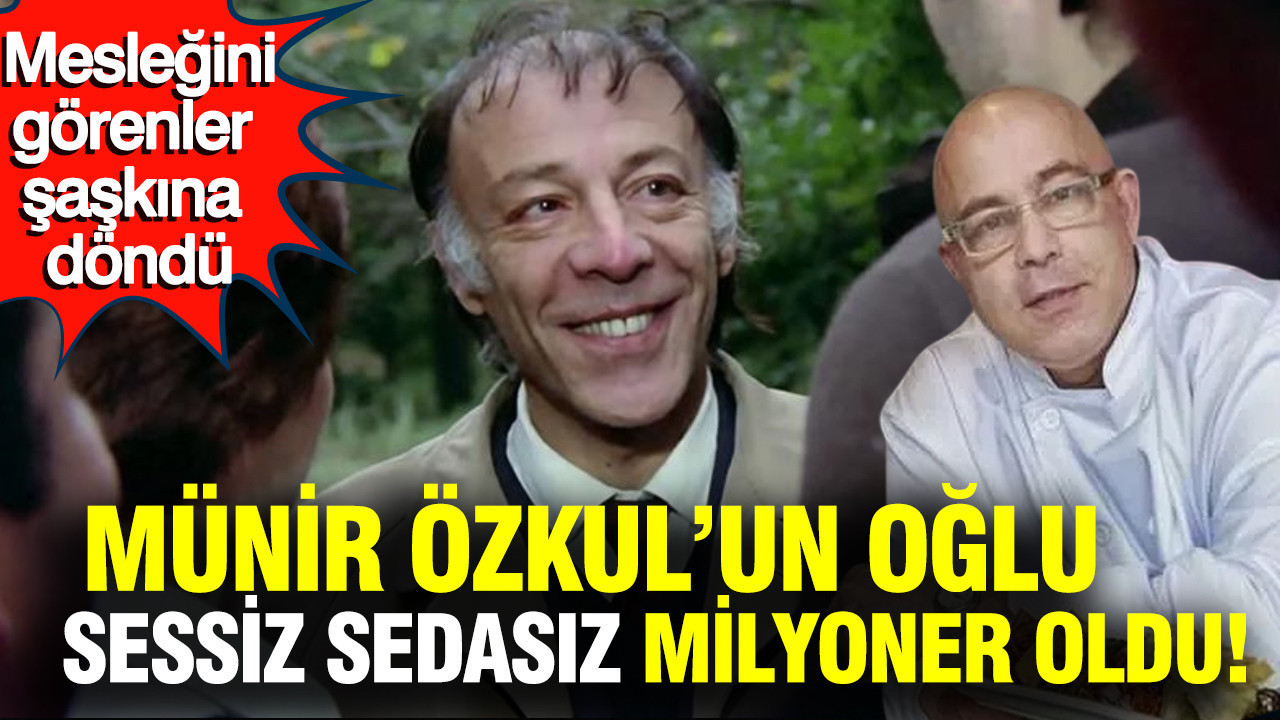 Hababam Sınıfı'nın unutulmaz Kel Mahmut’u Münir Özkul’un gizli kalmış oğlu Kanada’da ortaya çıktı: Aşçılıktan restoran imparatorluğuna geçiş şaşırttı