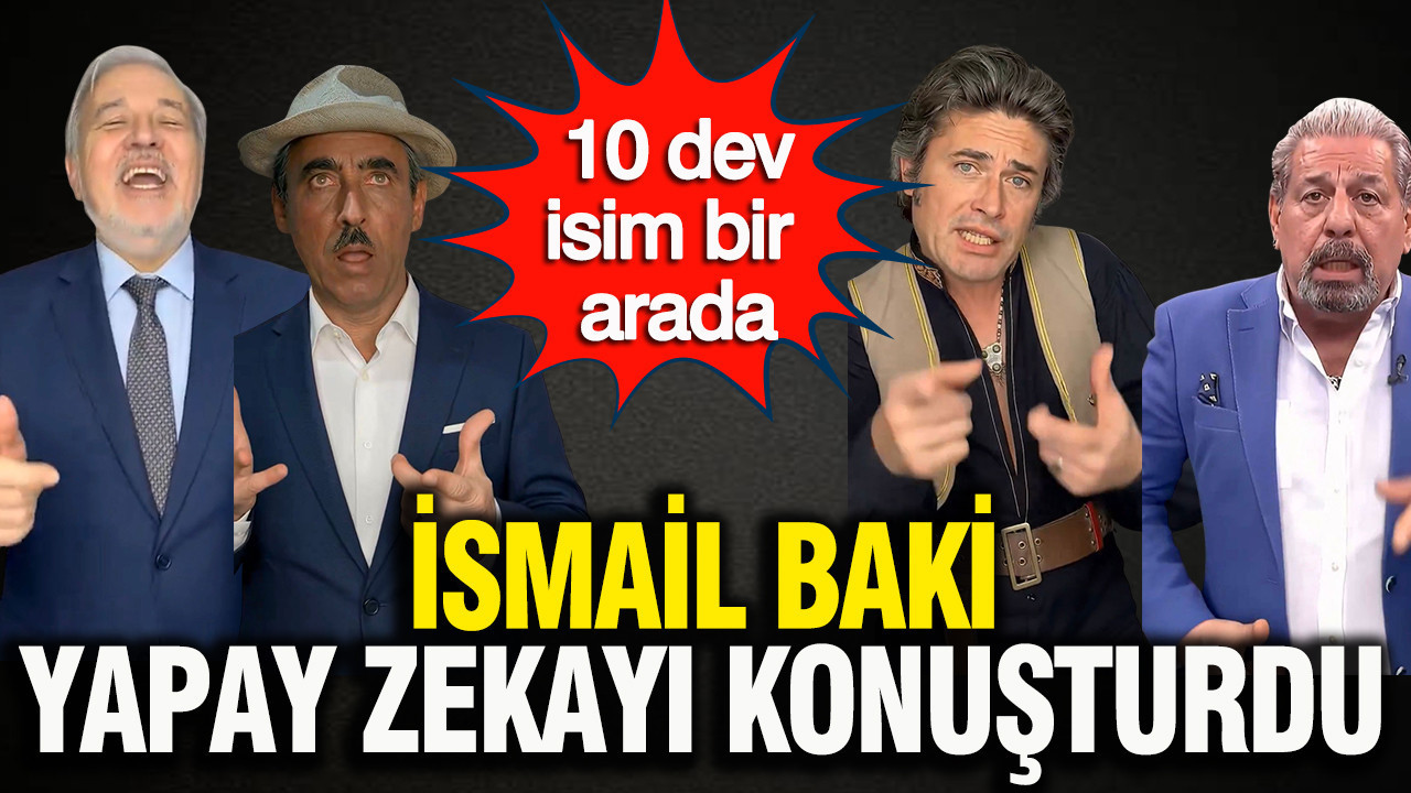 İsmail Baki’den yapay zeka şovu: içime içime şarkısında 10 dev isim bir arada