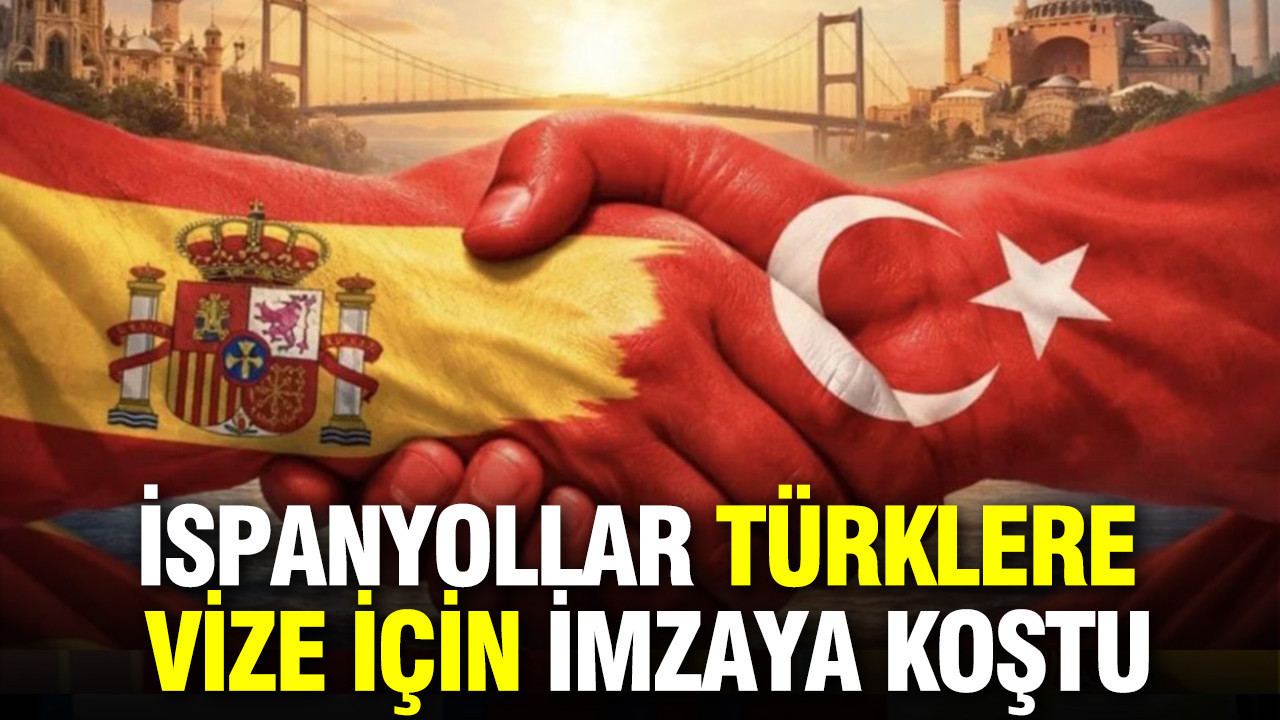 İspanyollar Türklere vize için imzaya koştu