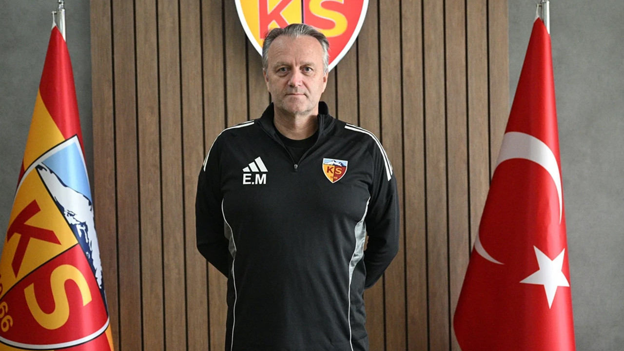 Kayserispor'da Erling Moe Trabzonspor maçı öncesi iddialı konuştu