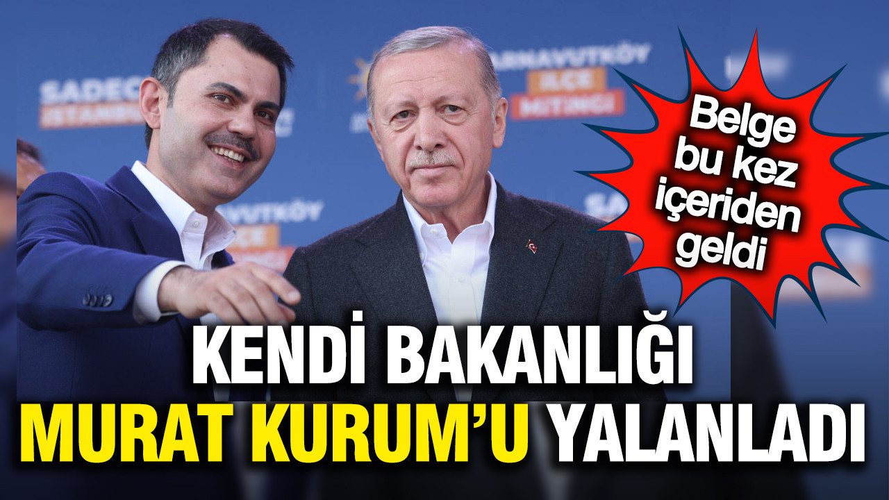 Murat Kurum, 'Kanal İstanbul gündemimizde yok" demişti, kendi bakanlığıyla çelişti