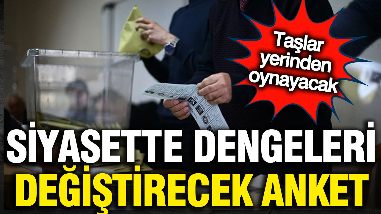 Siyasette dengeleri değiştirecek anket: İYİ Parti, Zafer Partisi ve Anahtar Parti birleşirse...