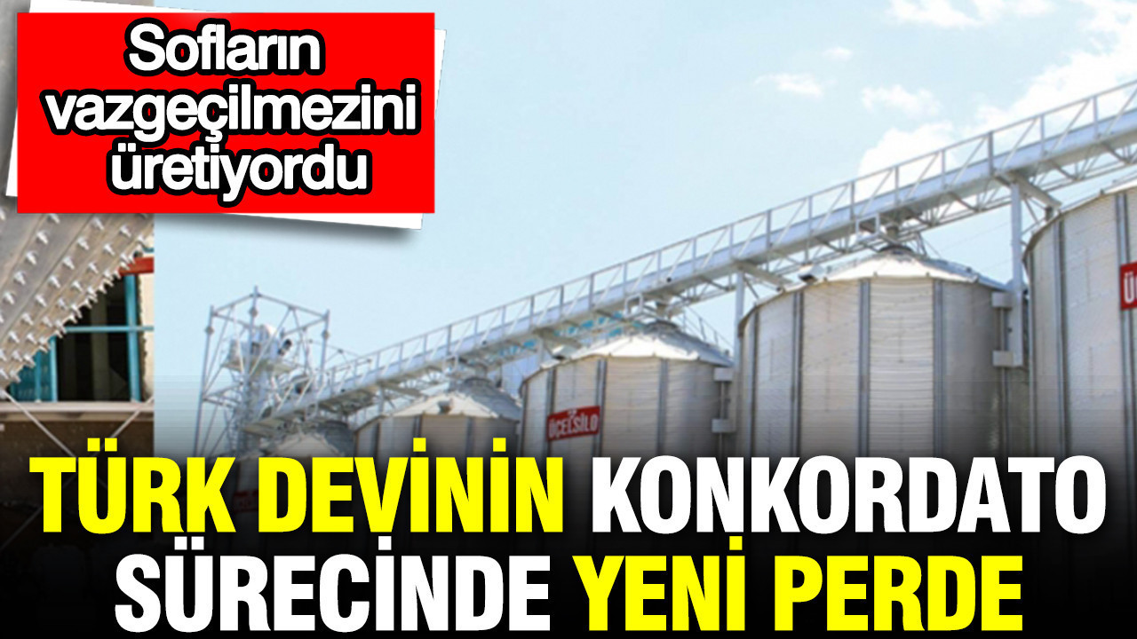 Türk fabrikanın konkordato sürecinde yeni perde: Sofraların vazgeçilmezini üretiyordu