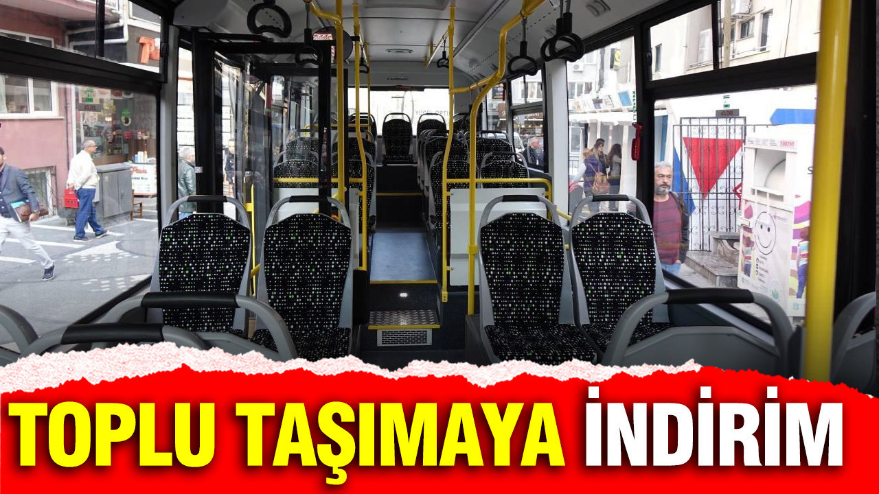 Bir ilde toplu taşımaya indirim: Yeni ücretler açıklandı