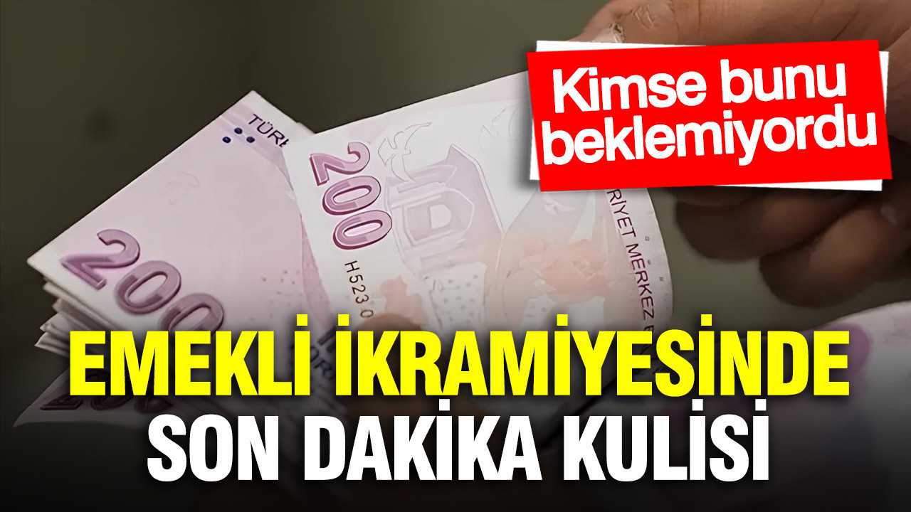 Emekli bayram ikramiyesinde son dakika 'kulis' bombası: Son söz Erdoğan'da