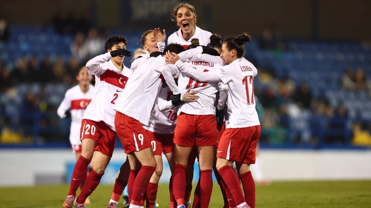 A Milli Kadınlarımız, İrlanda'yı yendi...