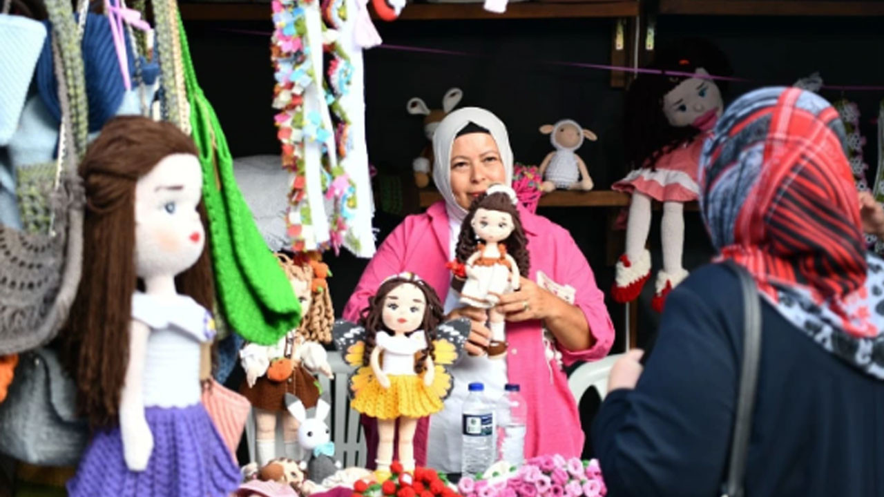 Balıkesir’de kadın emeğine özel çarşı açıldı