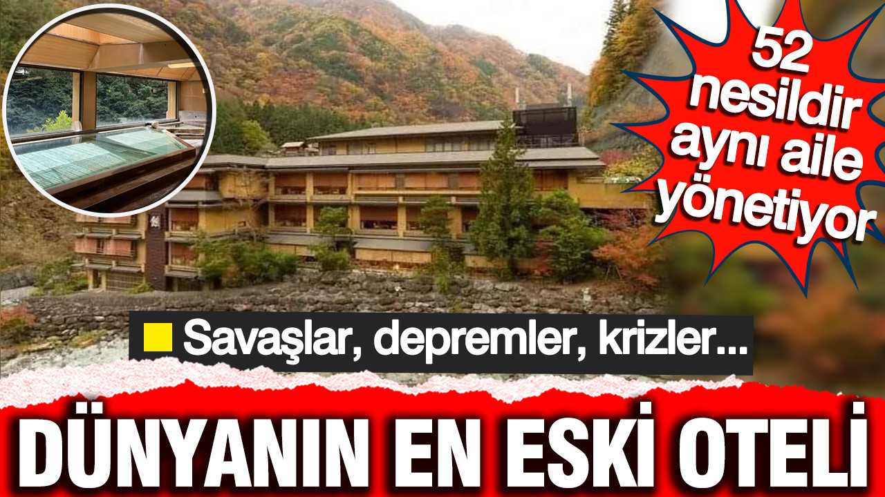Dünyanın en eski oteli 1300 yıldır nasıl ayakta? Savaşlar, depremler, krizler: 52 nesildir aynı aile yönetiyor